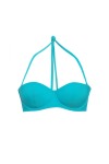 Audrey Classique Bikini Top Turquoise