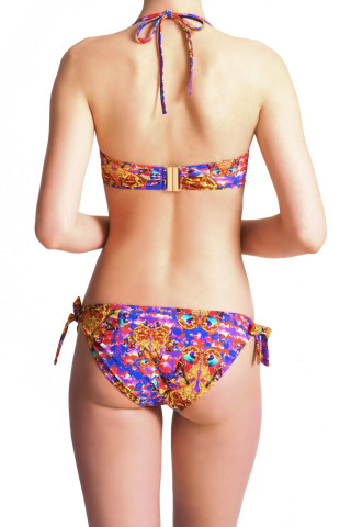 Audrey Bali Hai Bikini Top Print